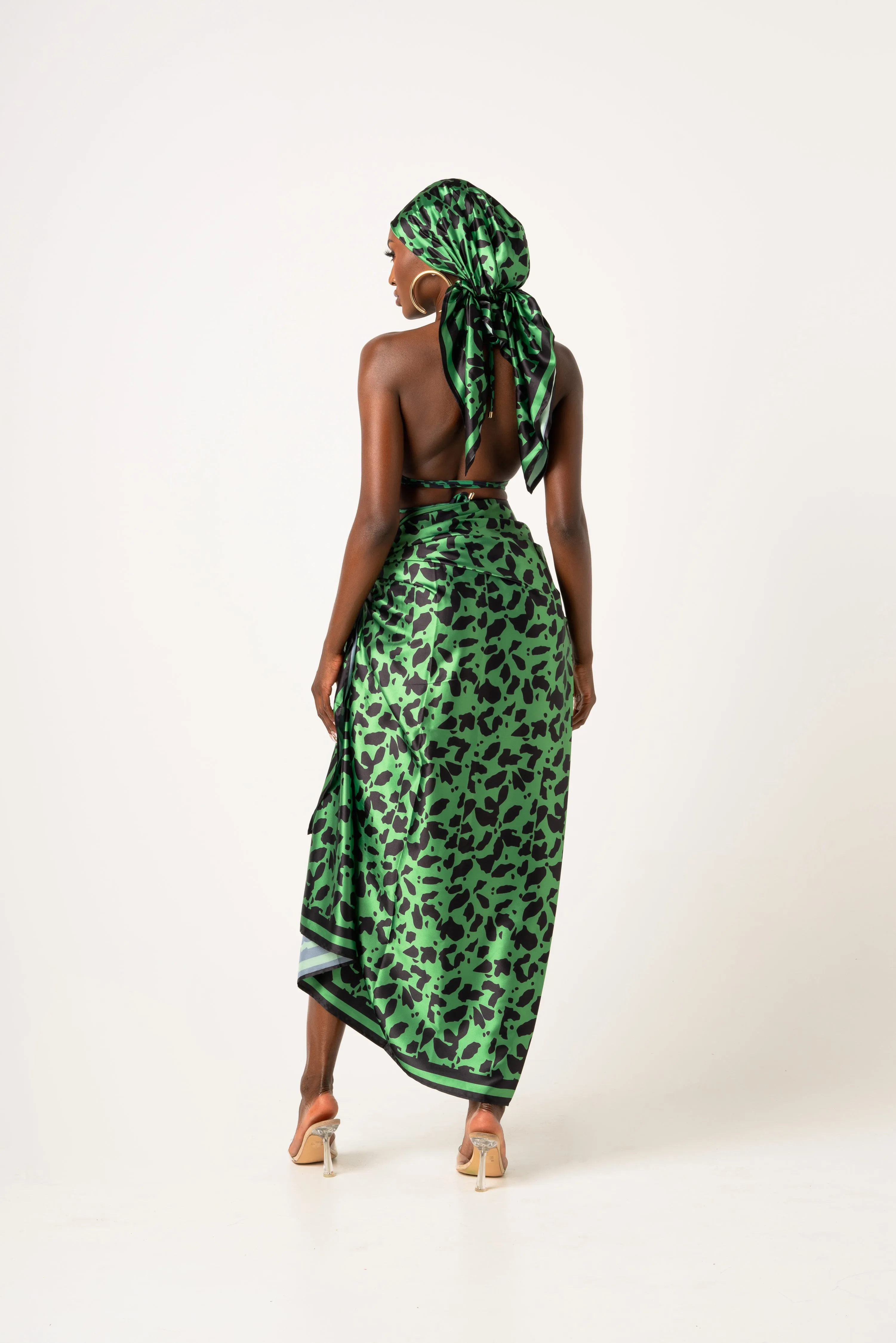 AZI XL SILK SCARF