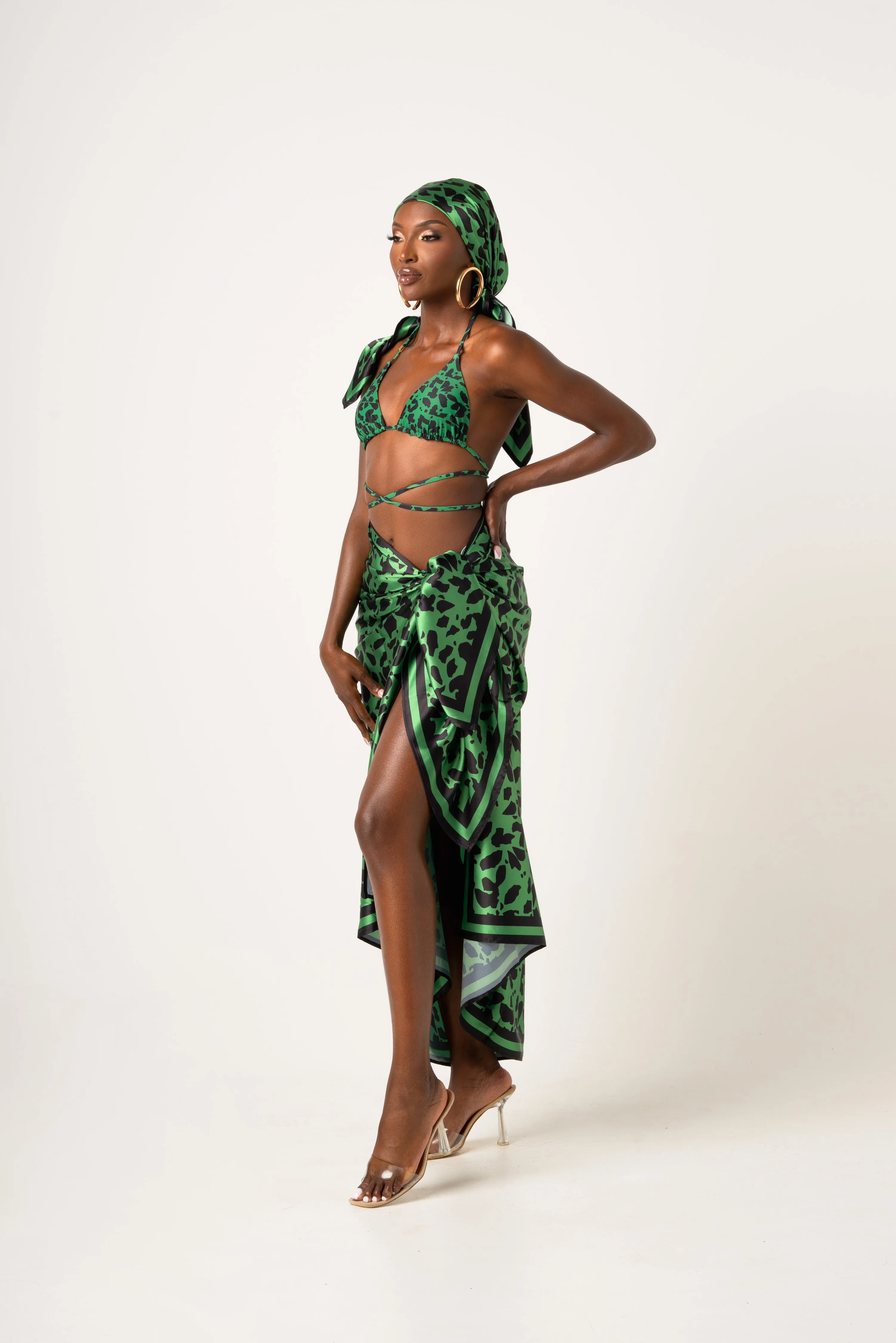 AZI XL SILK SCARF