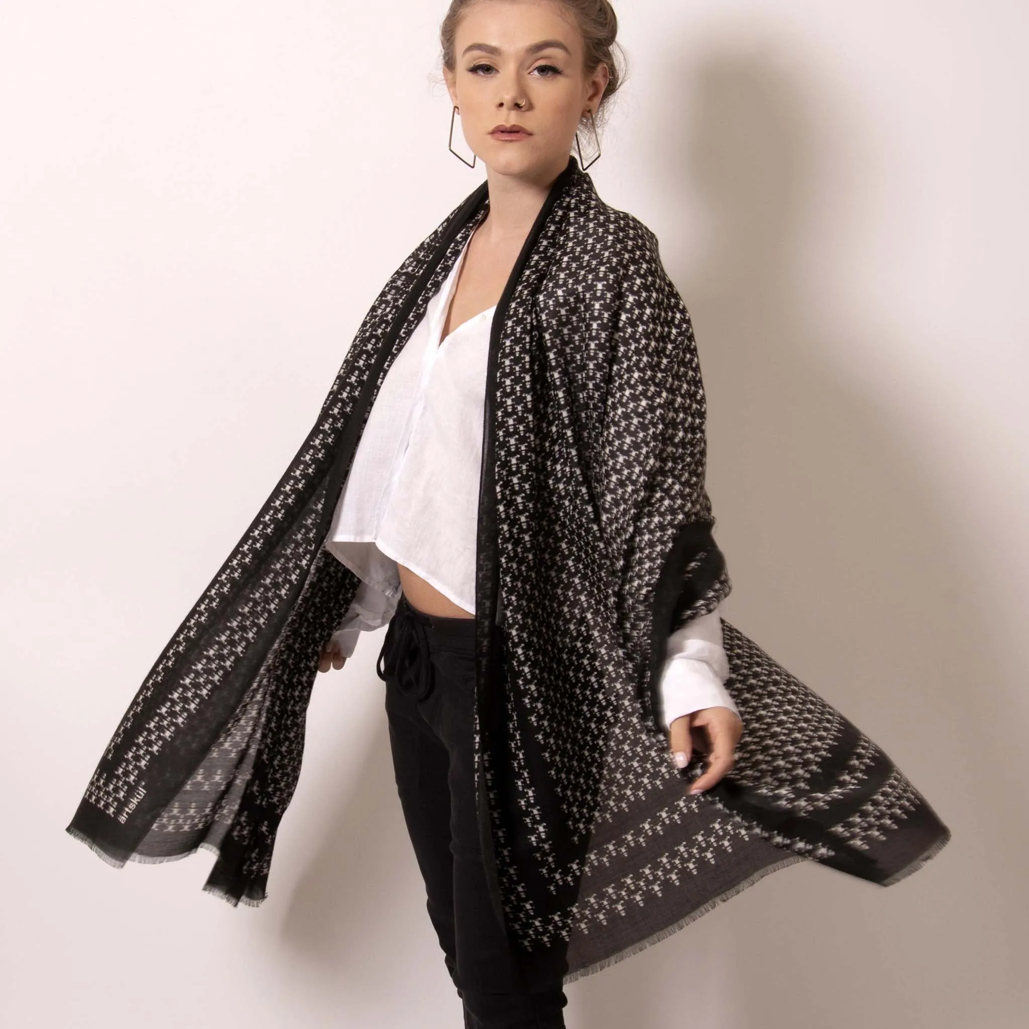 Baby Pop, Nana Rectangle Cashmere Blend Scarf