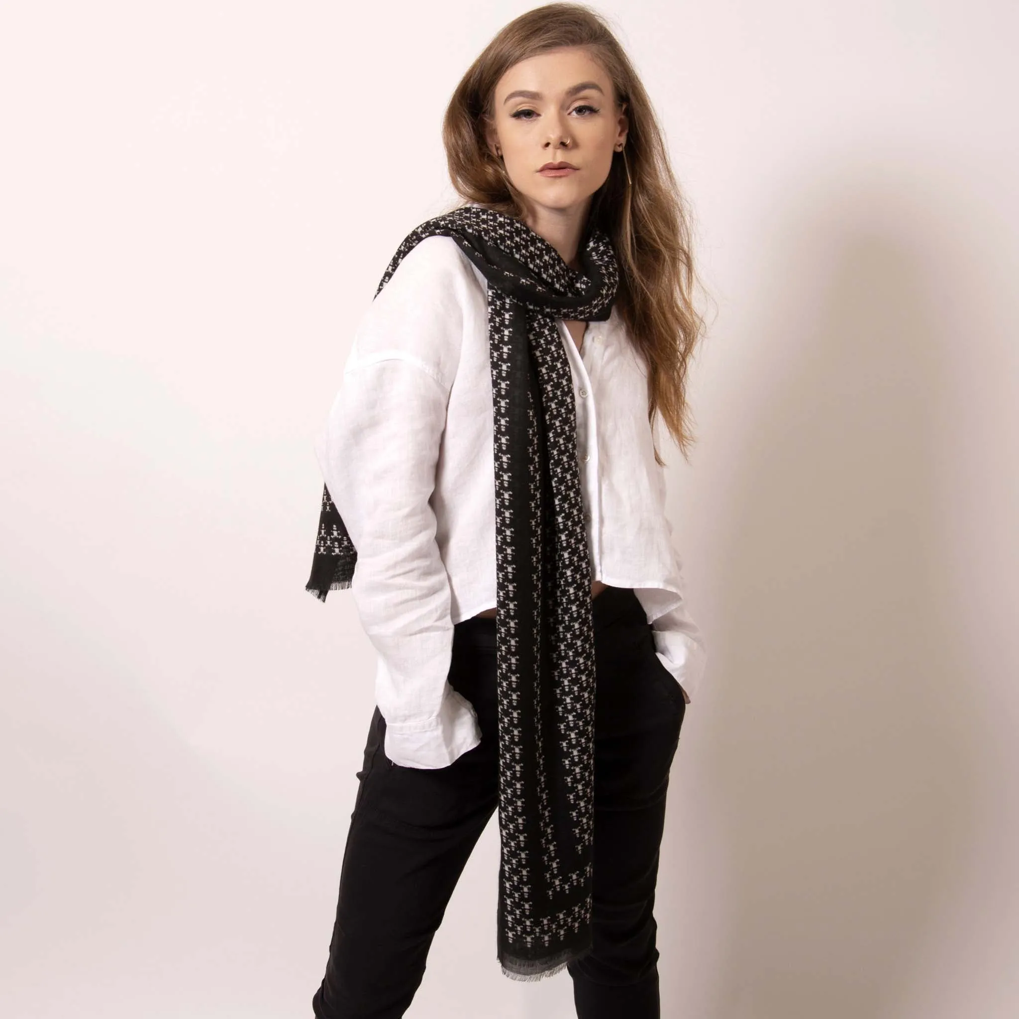 Baby Pop, Nana Rectangle Cashmere Blend Scarf