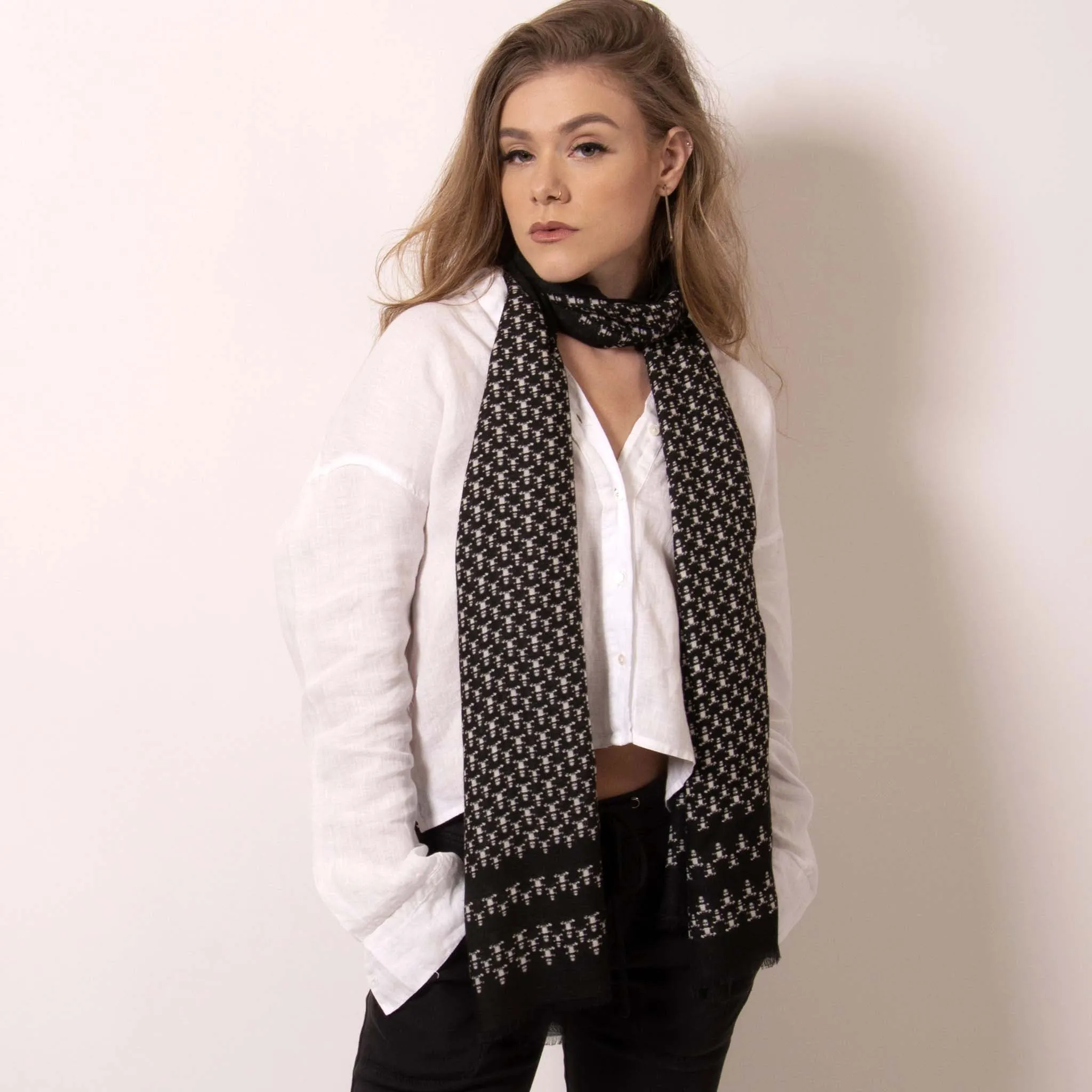 Baby Pop, Nana Rectangle Cashmere Blend Scarf