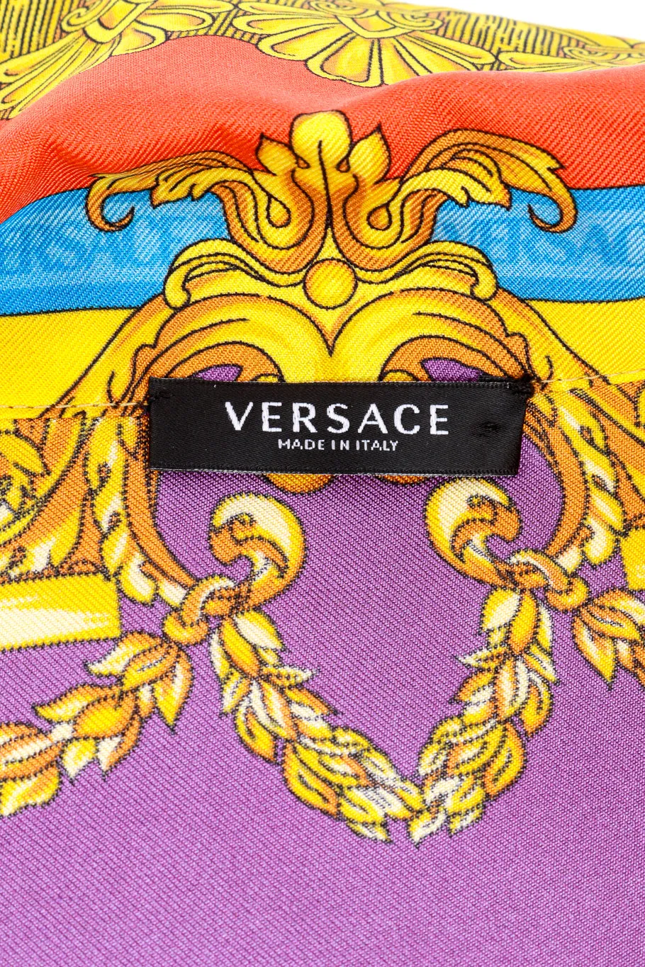Baroque Printed Silk Blouse