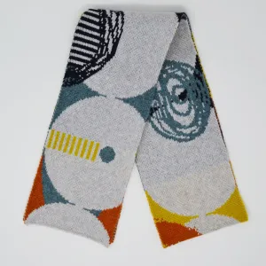 Bead Scarf - Grey