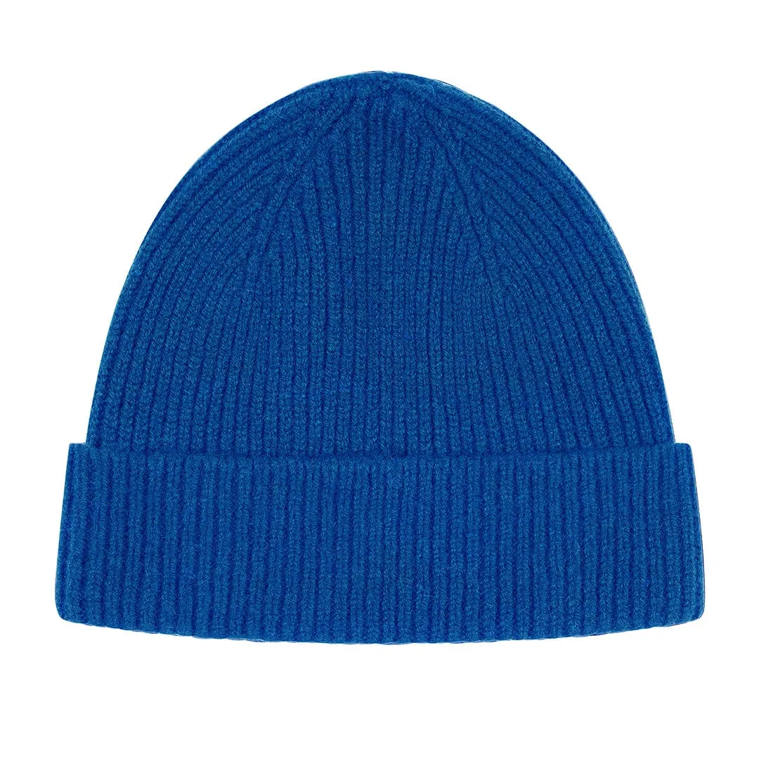 Beanie in Klein Blue