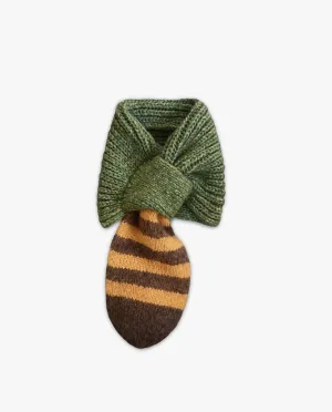 Bee Scarf | Moss Green