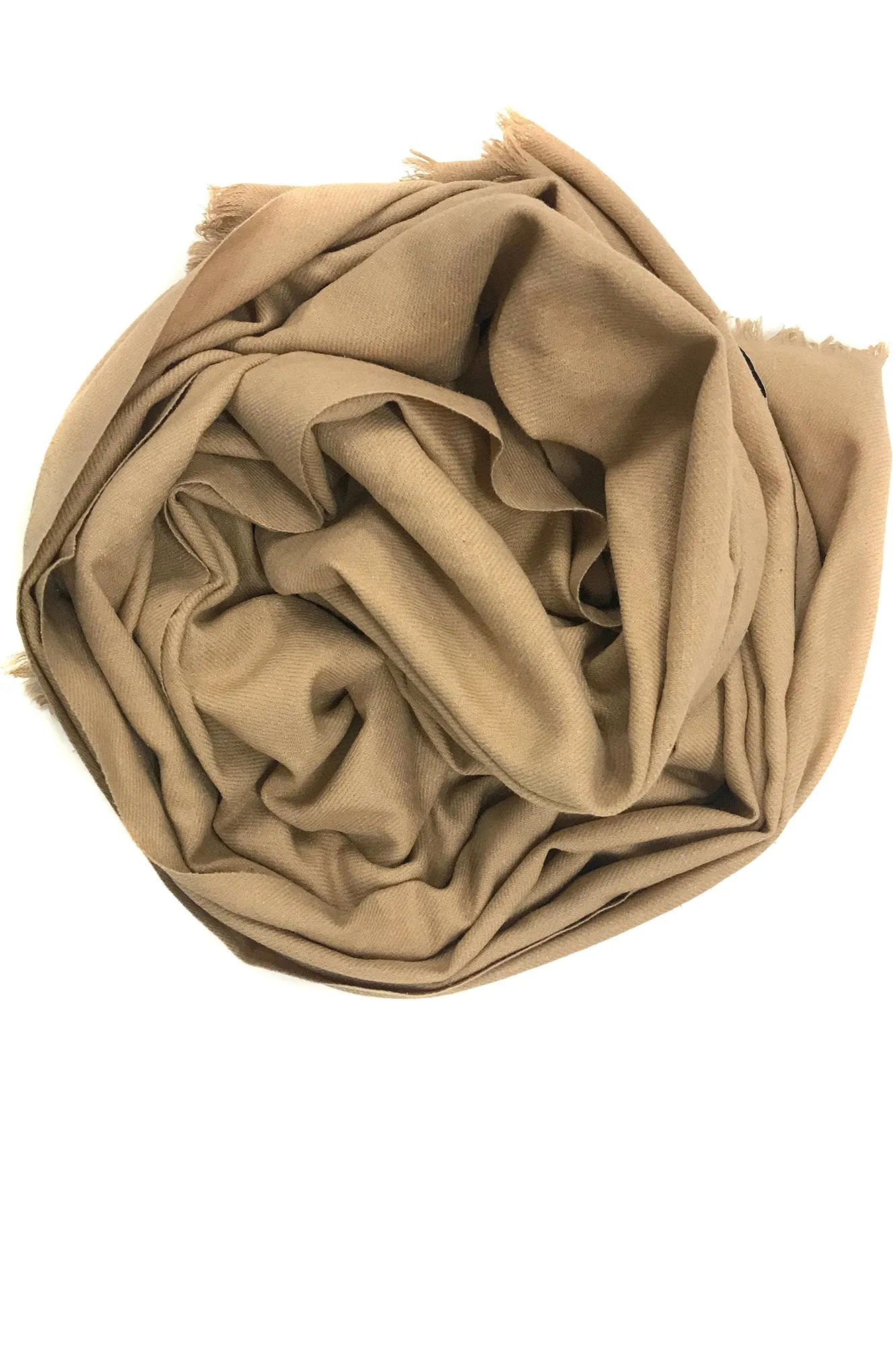 Beige Silk Cashmere Men Scarf