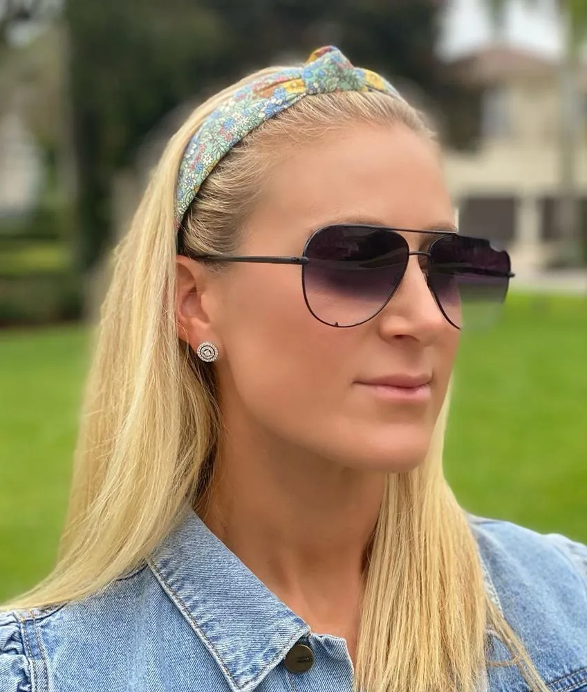 Bentley Blue - Knotted Headband