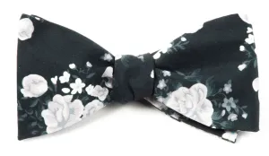 Black Hinterland Floral Bow Tie
