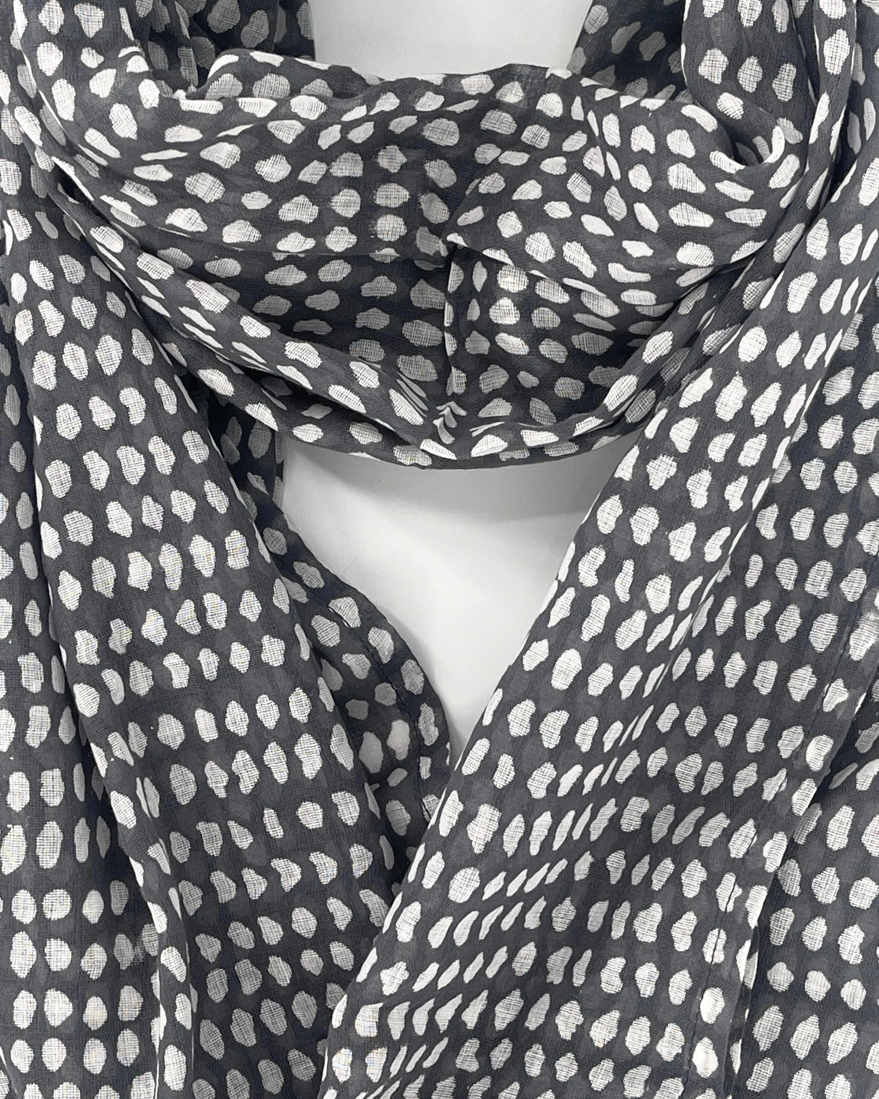 Block Printed Cotton Scarves