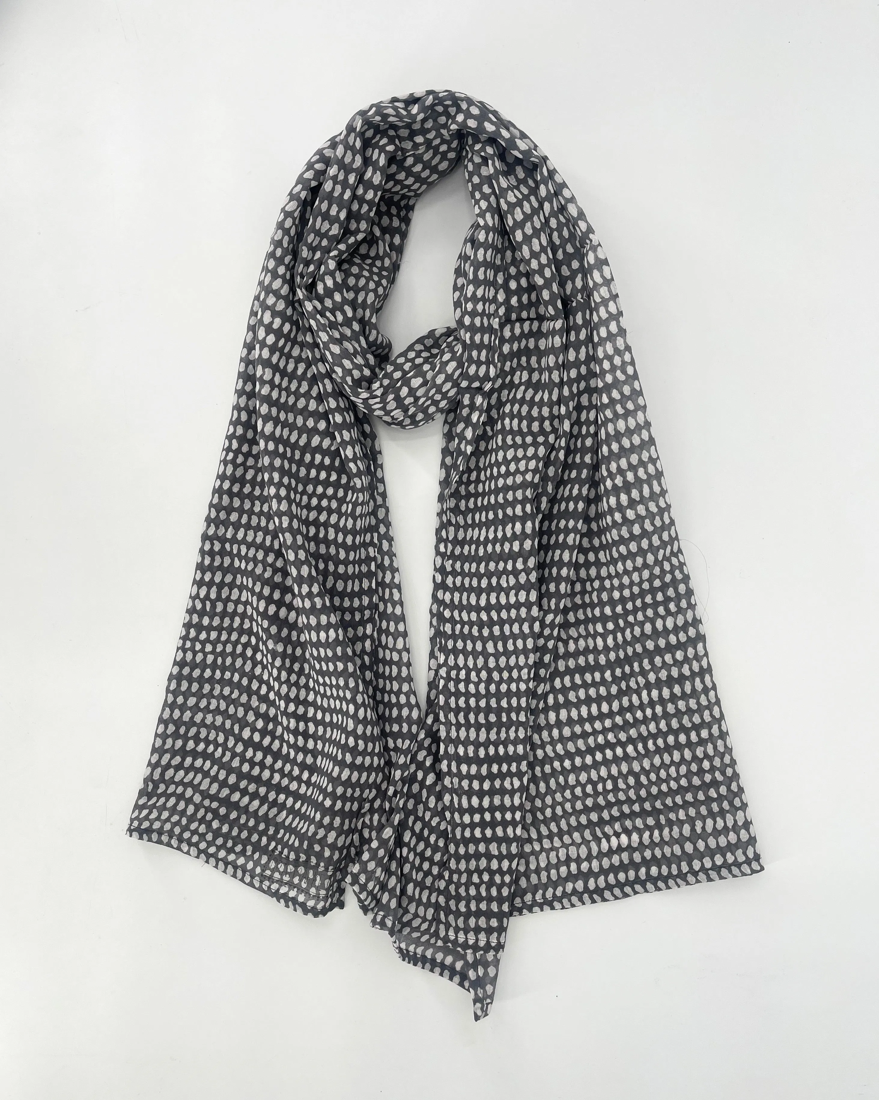 Block Printed Cotton Scarves