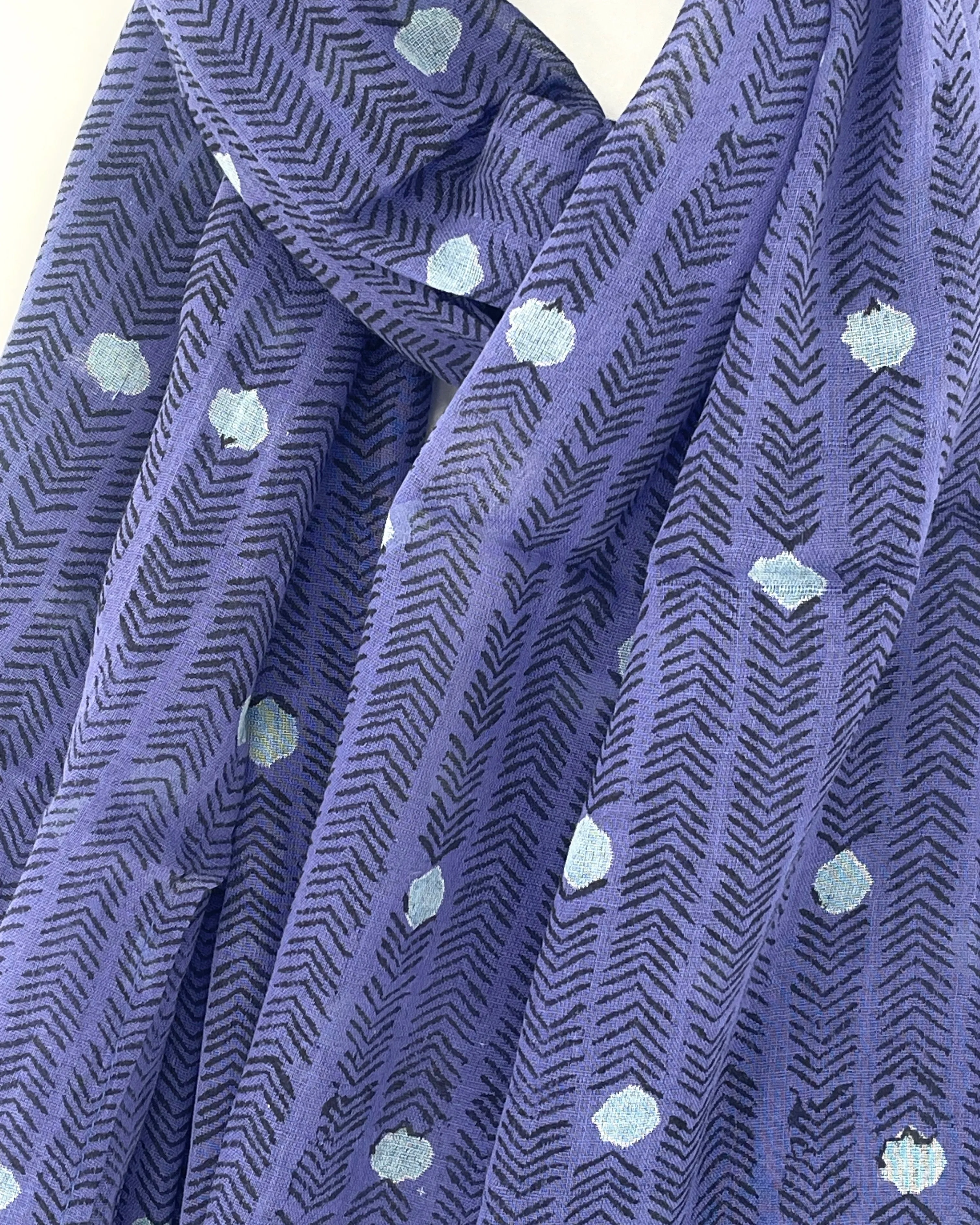 Block Printed Cotton Scarves