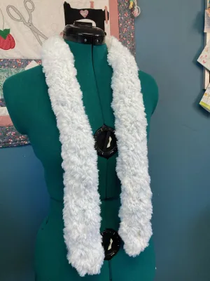 Blue Bengal Scarf Faux Fur