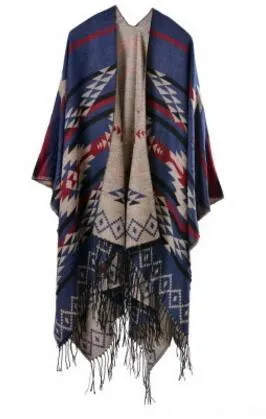 Bohemian Winter Poncho