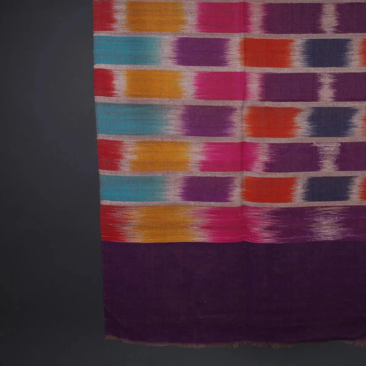 Brick Wall Design Handwoven Pashmina Shawl