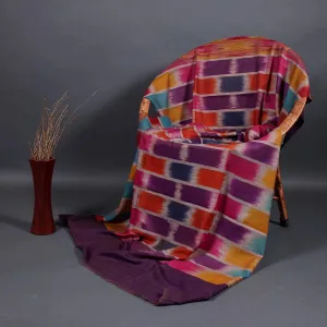 Brick Wall Design Handwoven Pashmina Shawl