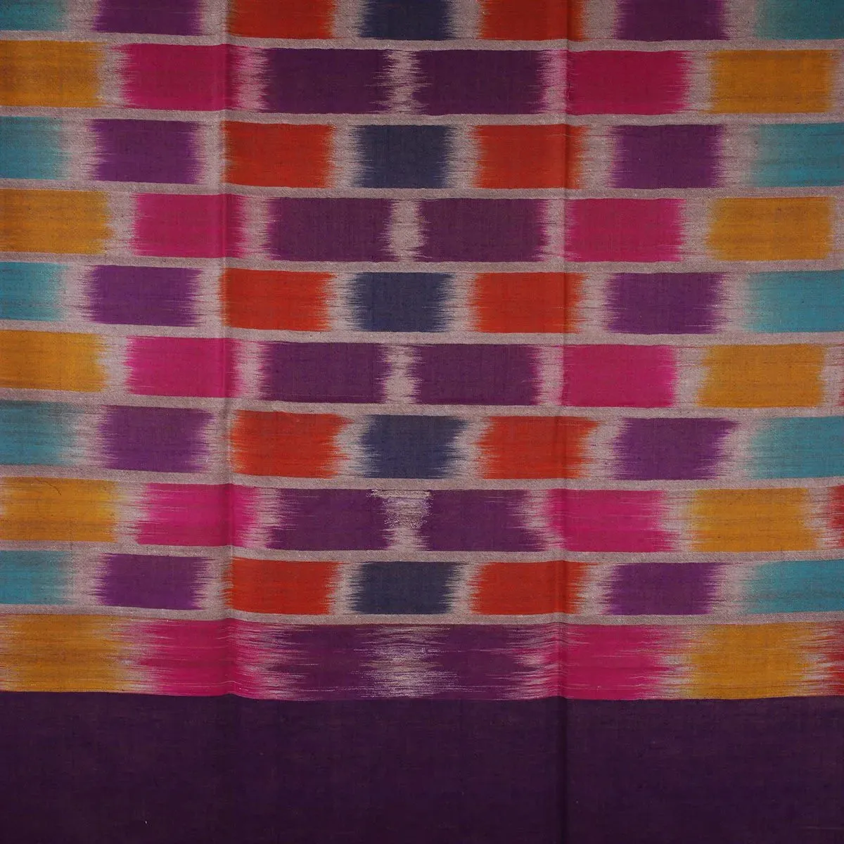 Brick Wall Design Handwoven Pashmina Shawl