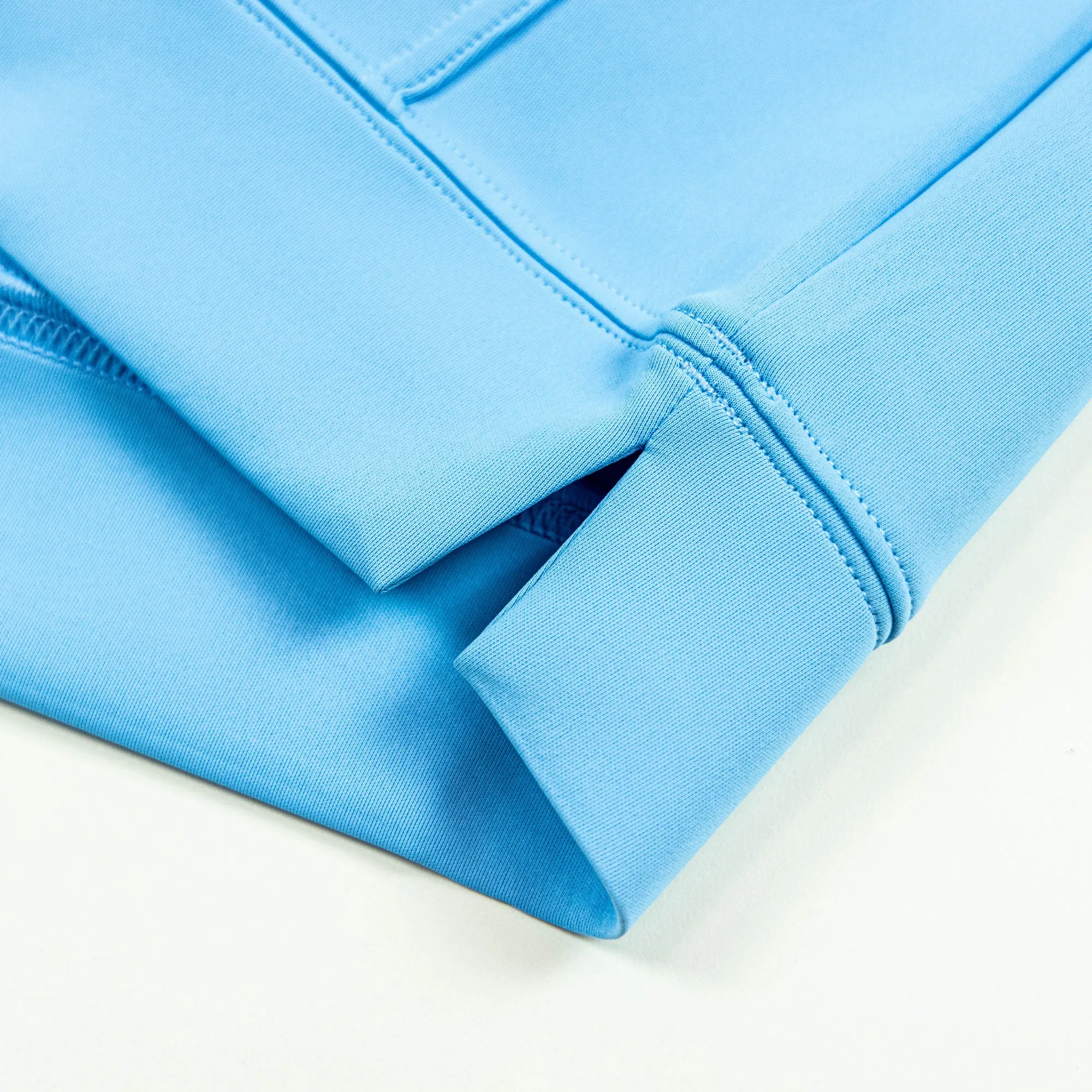 BSBL-SZN Short Sleeve Hoodie V3 - Cotton Candy Blue