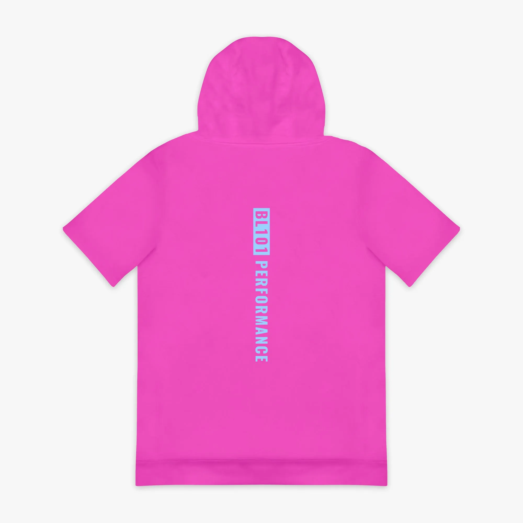 BSBL-SZN Short Sleeve Hoodie V3 - Cotton Candy Pink