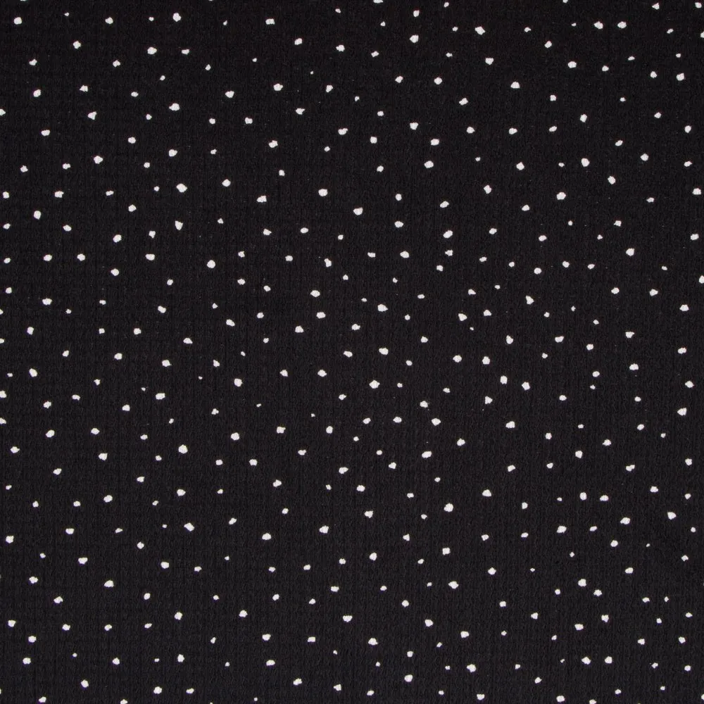 Bubble Knit Black