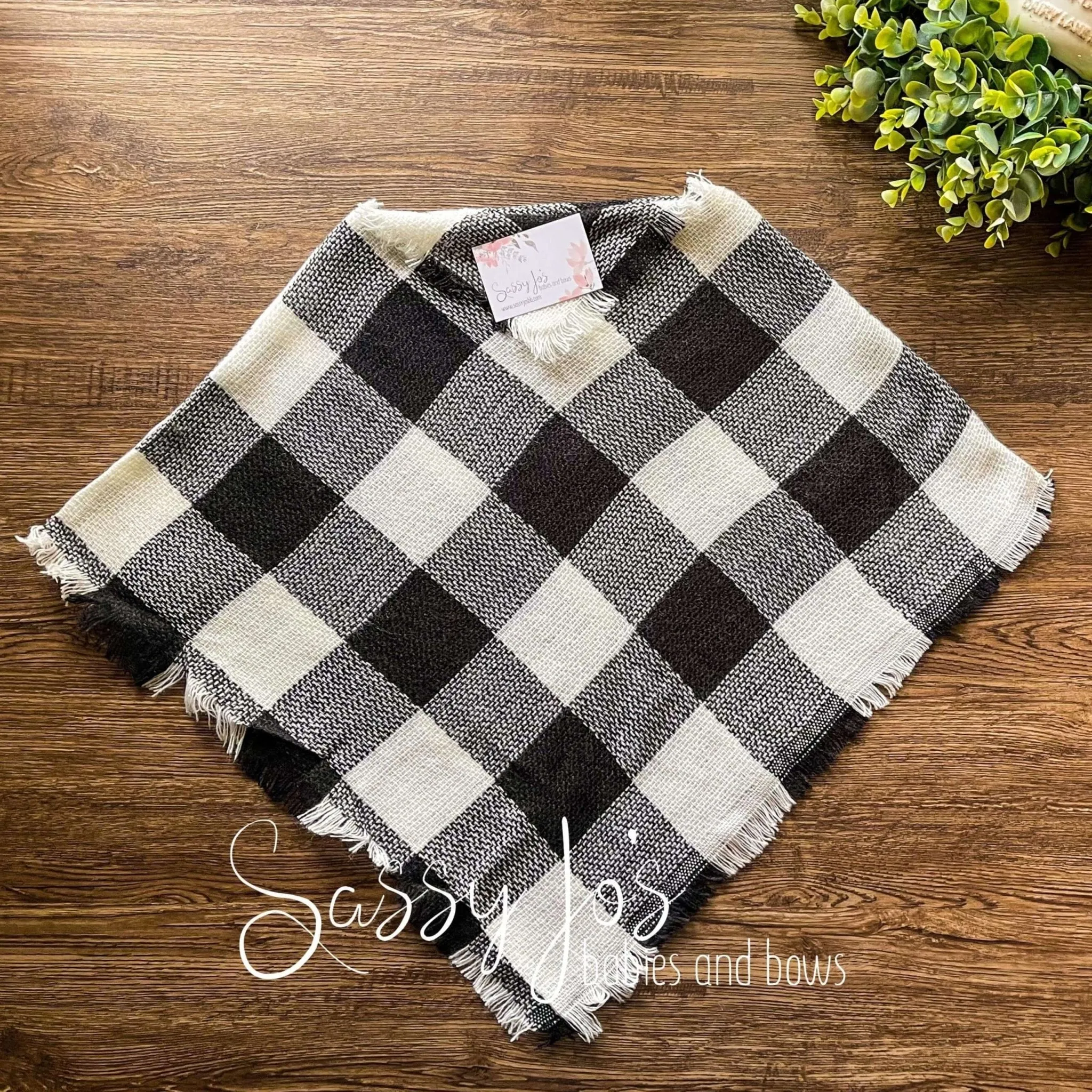 Buffalo Plaid Shawl