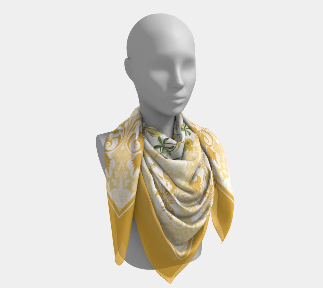Butterfly Buttercup Scarf