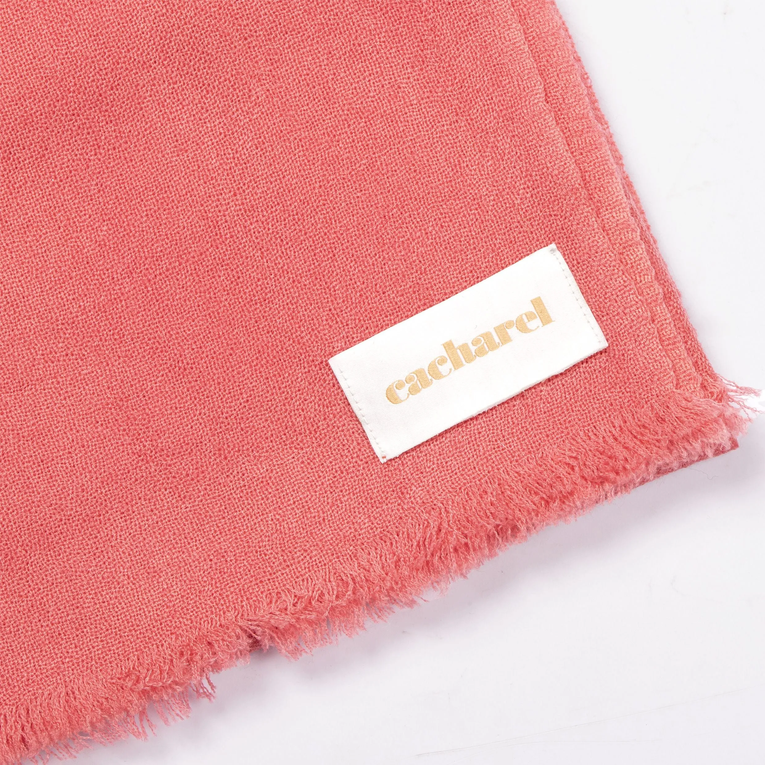 Cacharel CFG335Q-Long scraf Faustine Corail