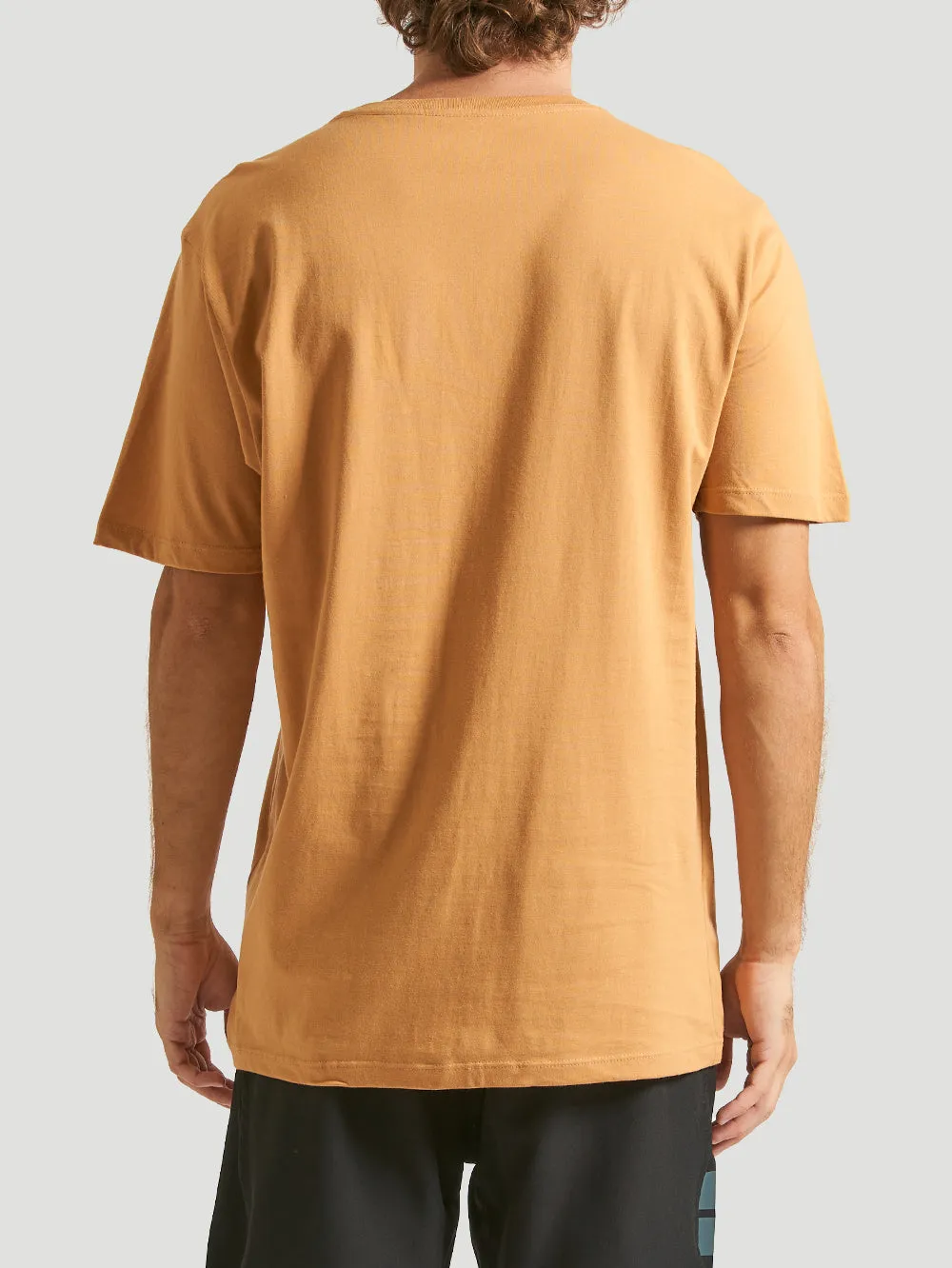 Camiseta Hurley O&O Solid Mostarda