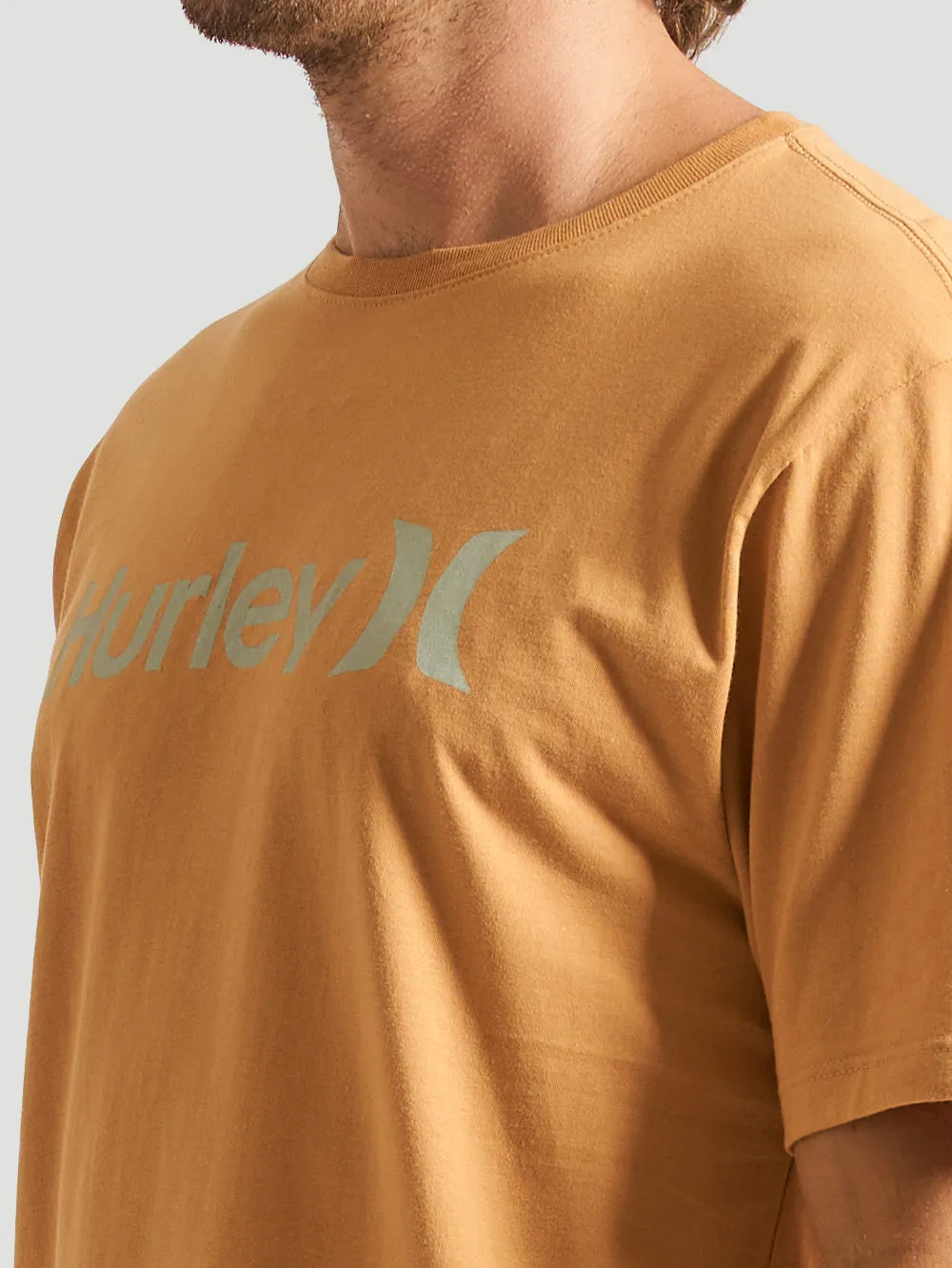 Camiseta Hurley O&O Solid Mostarda