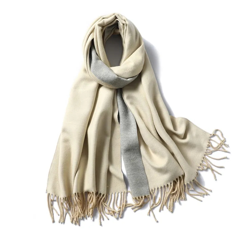 Cashmere Warm Scarf Women's Shawl Wrap Warm