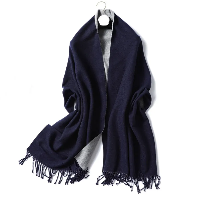 Cashmere Warm Scarf Women's Shawl Wrap Warm