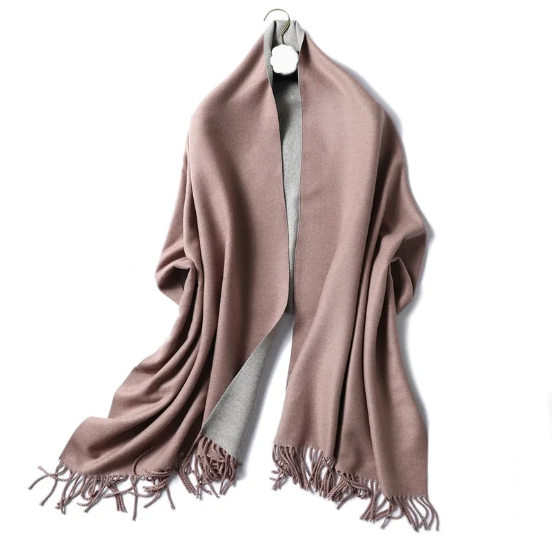 Cashmere Warm Scarf Women's Shawl Wrap Warm