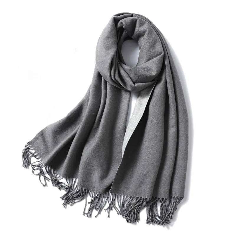 Cashmere Warm Scarf Women's Shawl Wrap Warm