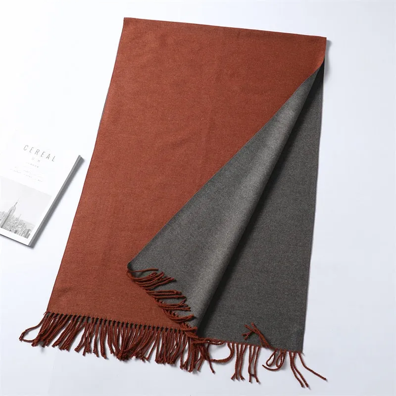 Cashmere Warm Scarf Women's Shawl Wrap Warm
