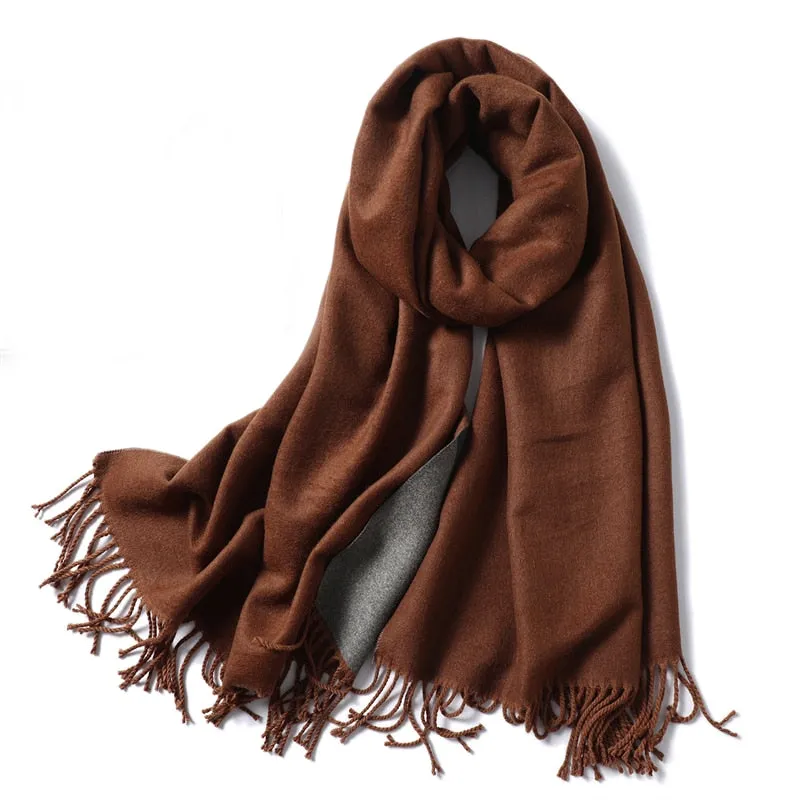 Cashmere Warm Scarf Women's Shawl Wrap Warm