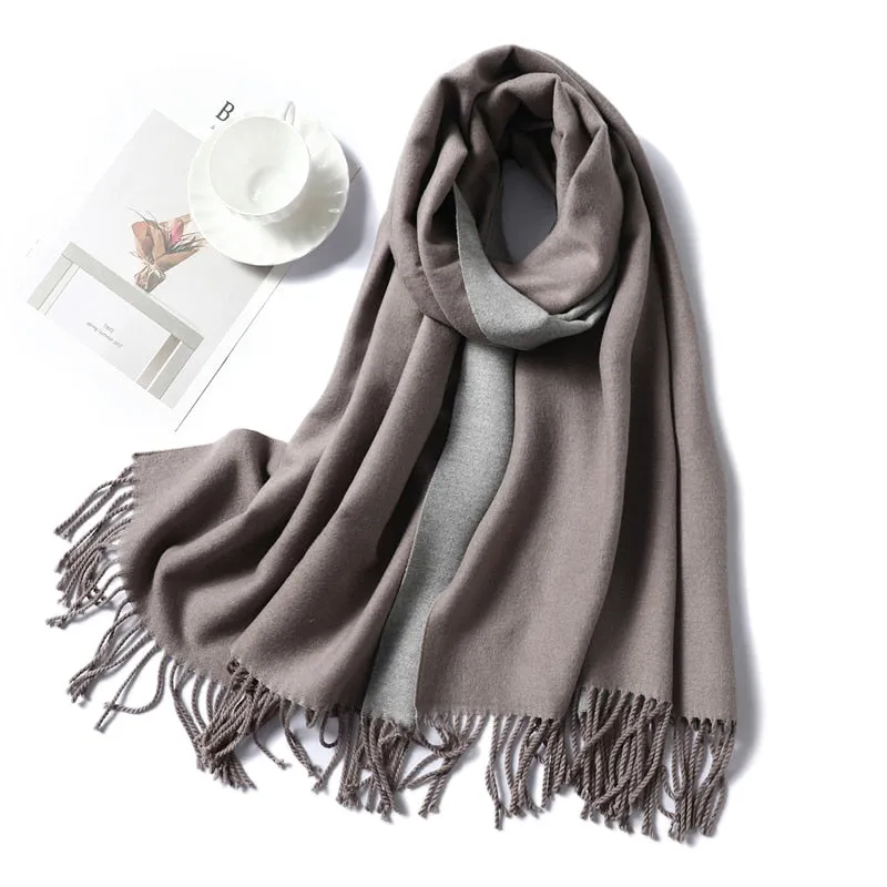 Cashmere Warm Scarf Women's Shawl Wrap Warm
