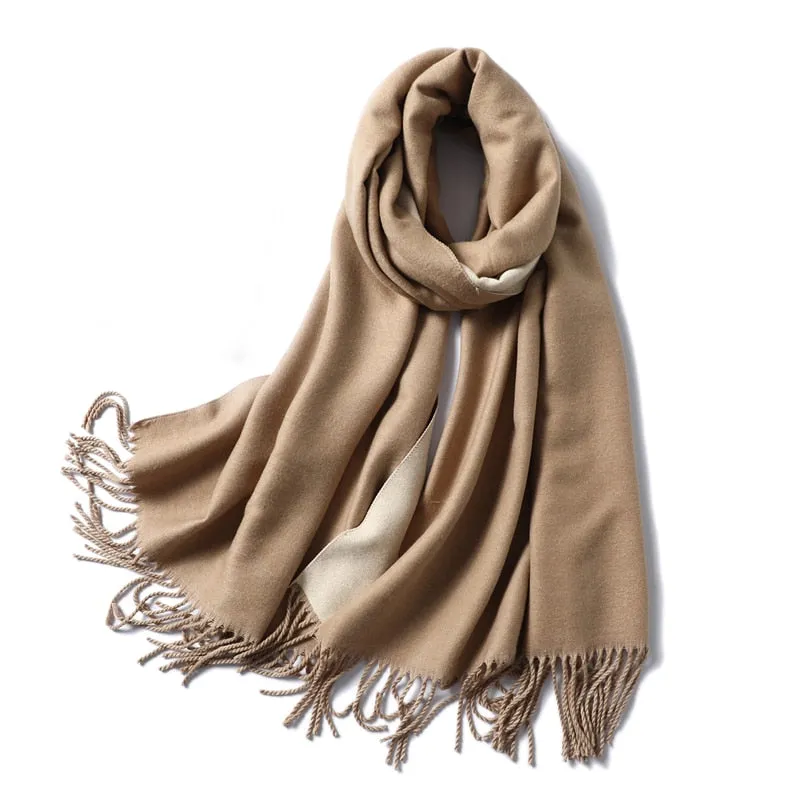 Cashmere Warm Scarf Women's Shawl Wrap Warm