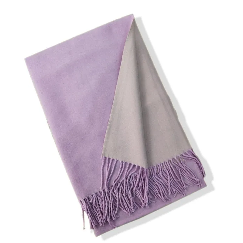Cashmere Warm Scarf Women's Shawl Wrap Warm