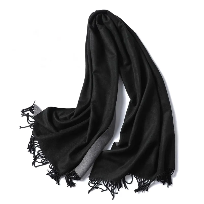 Cashmere Warm Scarf Women's Shawl Wrap Warm