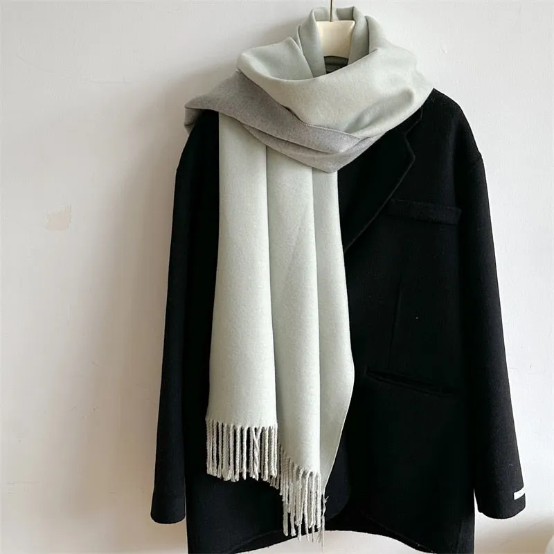 Cashmere Warm Scarf Women's Shawl Wrap Warm