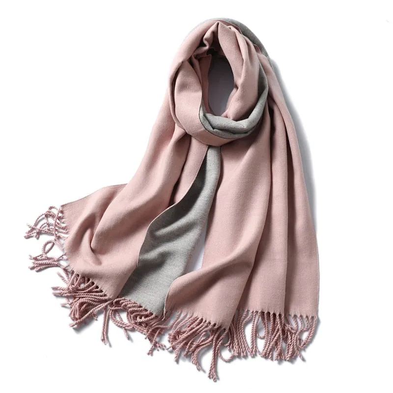 Cashmere Warm Scarf Women's Shawl Wrap Warm