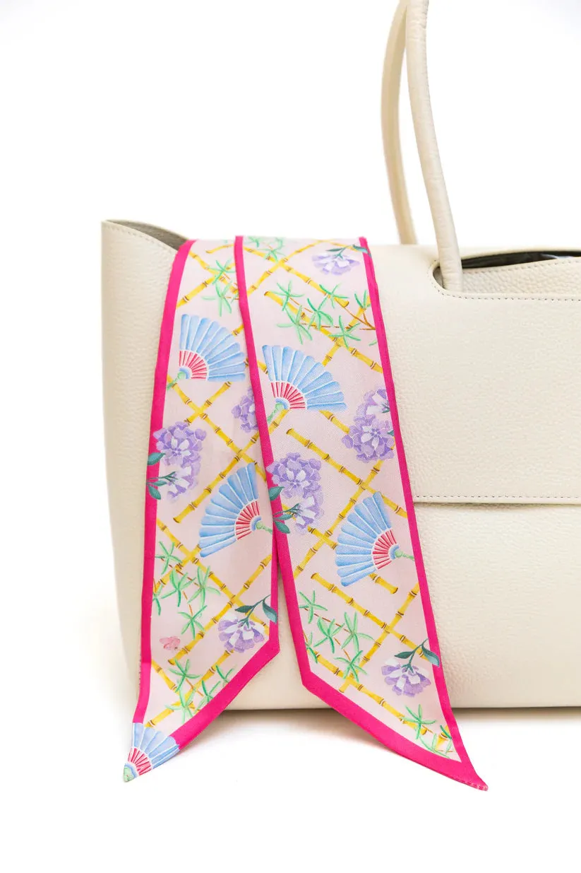 Catherine Cartie x Bam Bird Boutique Silk Twilly Scarves