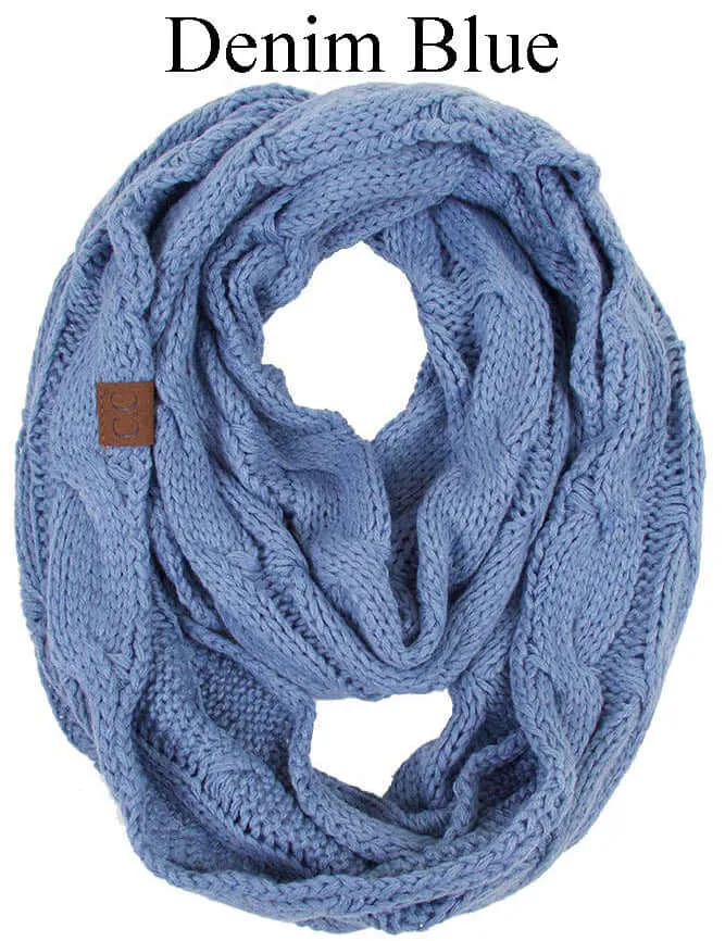 C.C STORY BOOK KNITTED SCARF (6 colors)