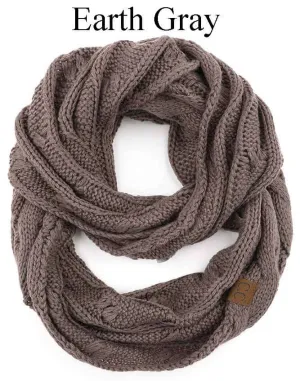 C.C STORY BOOK KNITTED SCARF (6 colors)
