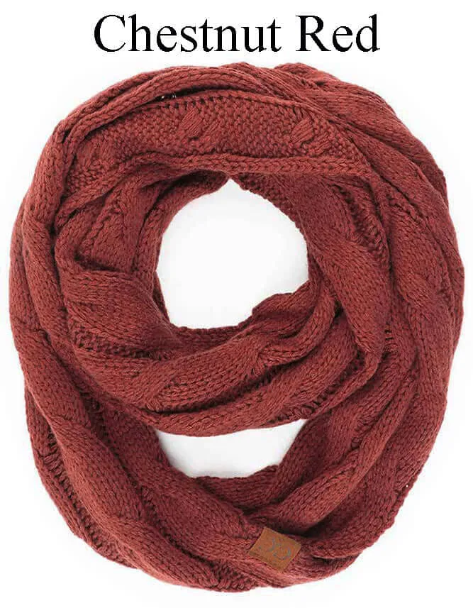 C.C STORY BOOK KNITTED SCARF (6 colors)
