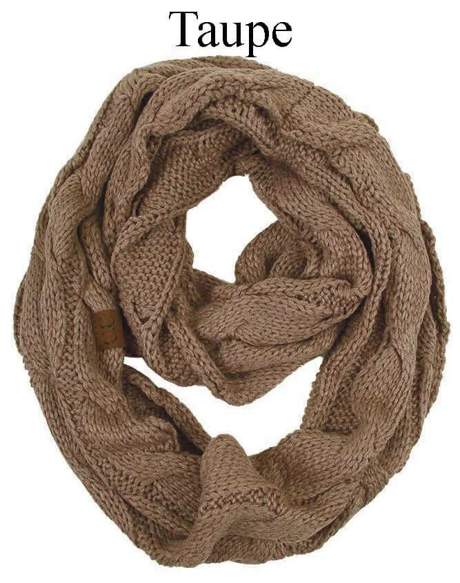 C.C STORY BOOK KNITTED SCARF (6 colors)