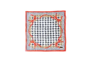 Celine Cotton Square Bandana Scarf "New" Old Stock