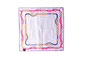Celine Cotton Square Bandana Scarf "New" Old Stock