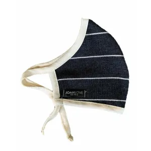 Charcoal Gauze Stripe | Cream