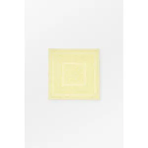 classic scarf 55x55 in light yellow