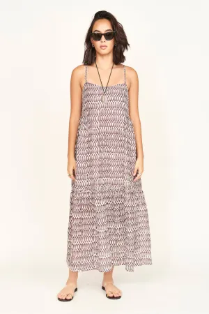 Clemente Dress in Grappa Minnow